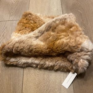 Anthropologie fur infinity scarf